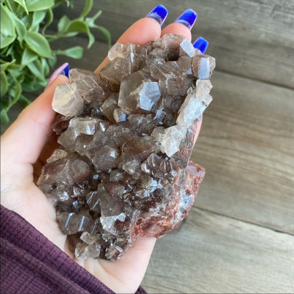 Red Calcite Cluster - Picture 4 of 5